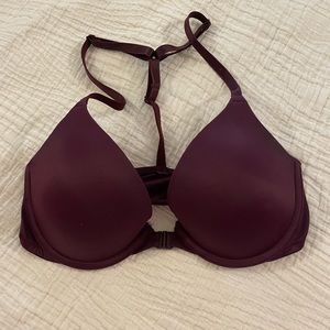 Maroon VS pink bra